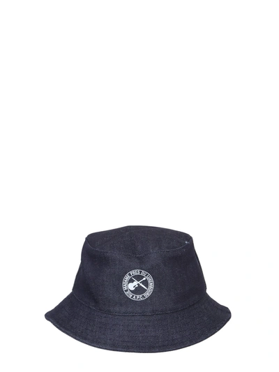 Shop Apc Bucket Hat In Blu