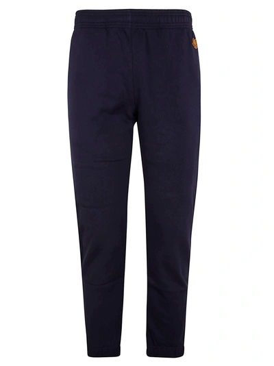 Shop Kenzo Classic Tiger Crest Track Pants In Blue