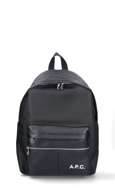 Shop A.p.c. Backpack In Black