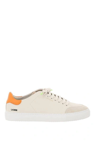 Shop Axel Arigato Clean 90 Leather Sneakers In Mixed Colours