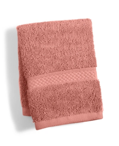 Shop Charter Club Elite Hygrocotton Washcloth, 13" X 13", Created For Macy's In Coral