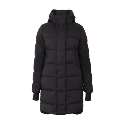 Shop Canada Goose Alliston Coat In Black