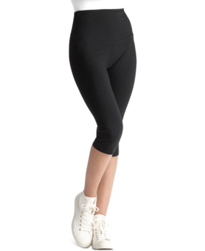 Shop Yummie Women's Talia Capri Shaping Leggings In Black