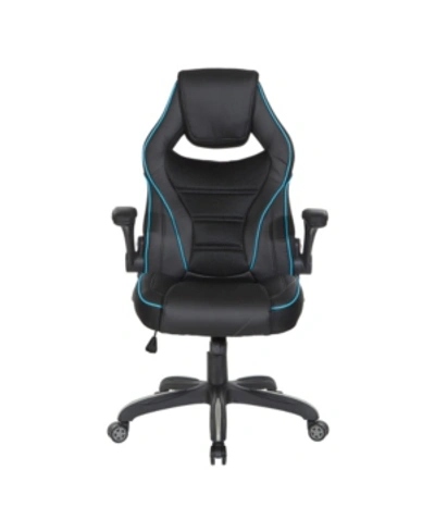 Shop Osp Home Furnishings Xeno Gaming Chair In Blue