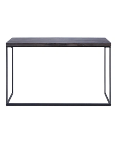 Shop Rosemary Lane Contemporary Metal Console Table In Black