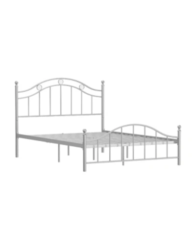 Shop Hillsdale Vivian Platform Bed, Full In Silver-tone