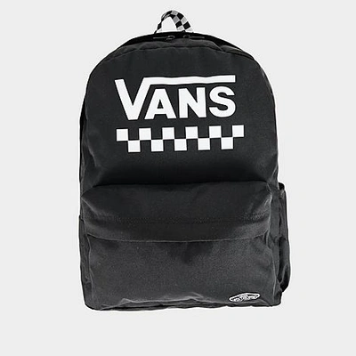 Shop Vans Street Sport Realm Backpack In Black/white