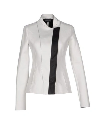 Emporio Armani Blazer In White