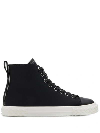 Shop Giuseppe Zanotti Blabber High-top Sneakers In Black