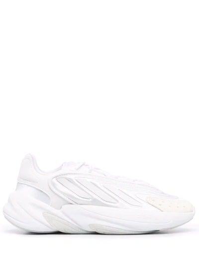 Shop Adidas Originals Ozelia Lace-up Sneakers In White