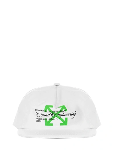 Shop Off-white Pioneer Dj C/o Hat In White