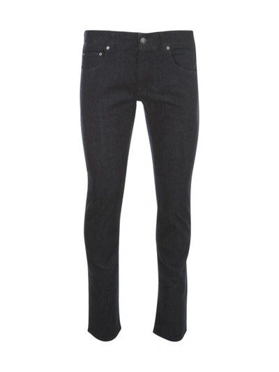 Shop Etro New Slim Jeans W/zip In Blue