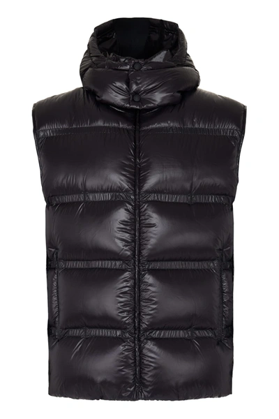Shop Moncler Genius Harold Body Warmer Jacket In Black