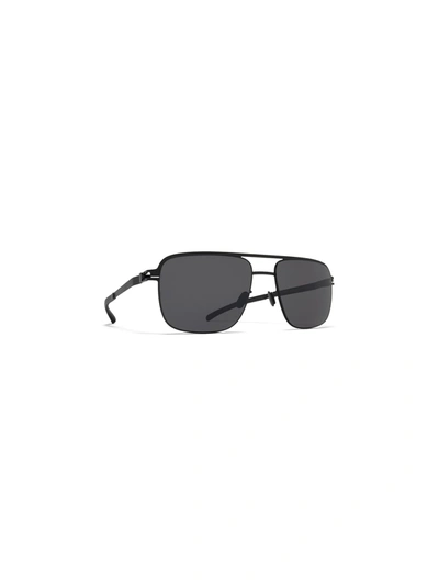 Shop Mykita Wilder Black Sunglasses In Polpro Hicon Grey