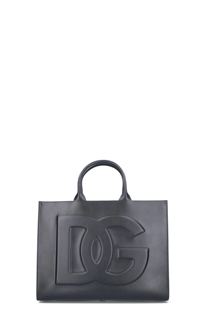 Shop Dolce & Gabbana Tote In Black