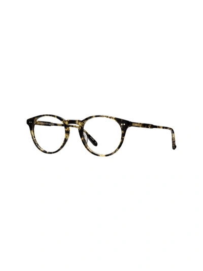 Shop Garrett Leight 1050/44 Winward 44 Eyewear In Bka Black Amber