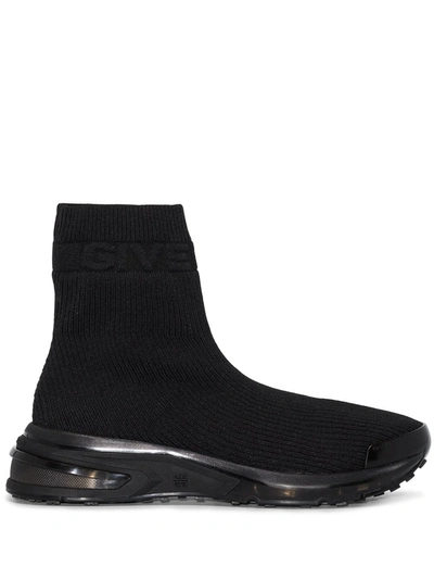 Shop Givenchy Giv 1 Sock Sneakers In Black
