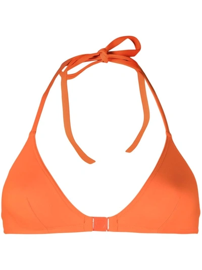 Shop Eres Clic Bikini Top In Orange