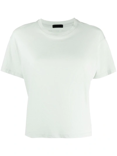 Shop Atm Anthony Thomas Melillo Drop-shoulder Cotton T-shirt In Green