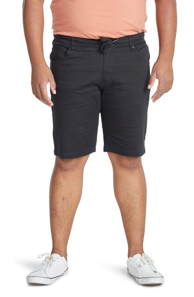 Shop Johnny Bigg Cameron Knit Shorts In Black