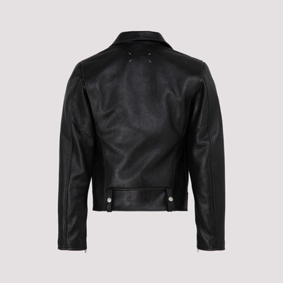Shop Maison Margiela Perfecto Jacket In Black