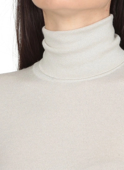 Shop Brunello Cucinelli Sweaters In Warm White