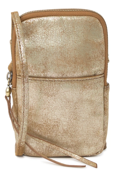 Shop Hobo Fate Leather Crossbody Bag In Gilded Leaf