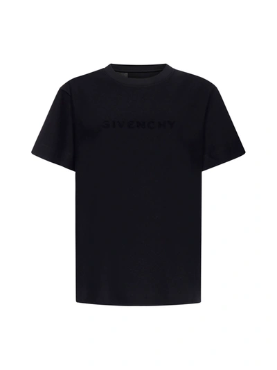 Shop Givenchy T-shirt In Black