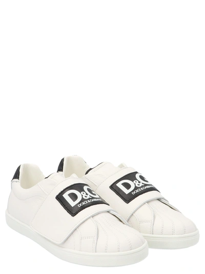 Shop Dolce & Gabbana Dna Shoes In White