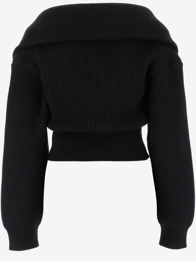 Shop Jacquemus Sweaters In Nero