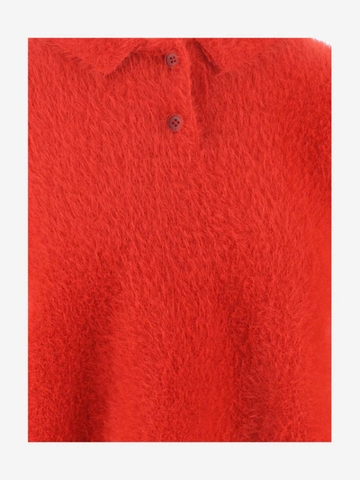 Shop Jacquemus Sweaters In Rosso