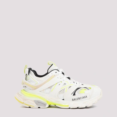 Shop Balenciaga Track Worn Out Sneakers In White