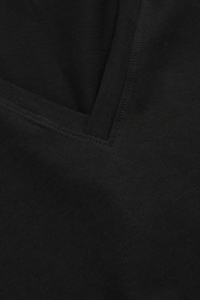 Cos V-neck T-shirt In Black