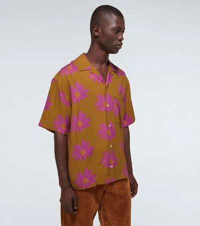 Shop Jacquemus La Chemise Jean Short-sleeved Shirt In Multicoloured