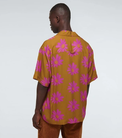 Shop Jacquemus La Chemise Jean Short-sleeved Shirt In Multicoloured