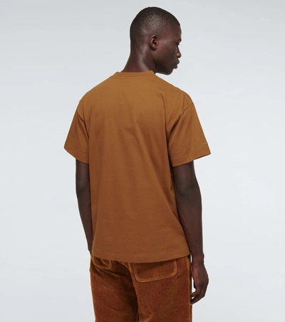 Shop Jacquemus Le T-shirt Randonnée Short-sleeved T-shirt In Brown