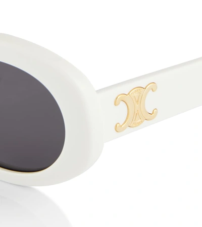 Celine Women's Round Sunglasses, 52mm In White