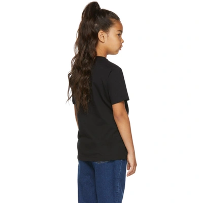 Shop Versace Kids Black Medusa T-shirt In Black/white