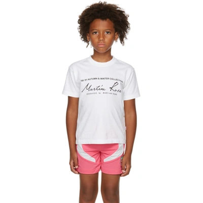 Shop Martine Rose Ssense Exclusive Kids White Classic T-shirt