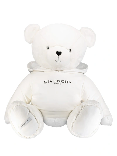 Shop Givenchy Kids Stuffed Animal In White