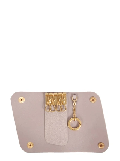 Il Bisonte "i" Key Ring Unisex In Dove