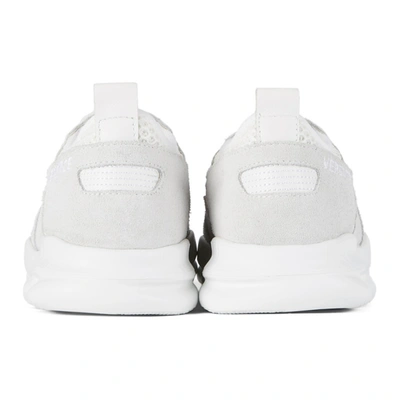 Shop Versace Kids White & Grey Chain Reaction 2 Sneakers