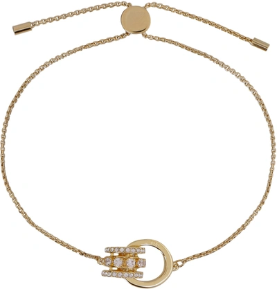 Shop Swarovski Further Charm Bracelet In Gold