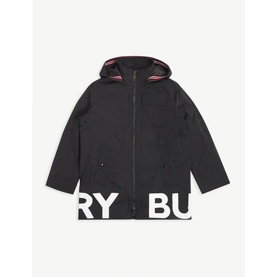 Shop Burberry Boys Black Kids Toby Two-in-one Recycled-shell Jacket 6-14 Years 14 Years