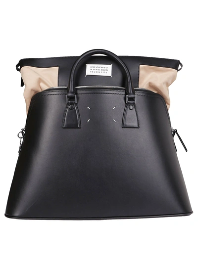 Shop Maison Margiela 5ac Large Tote Bag In Black