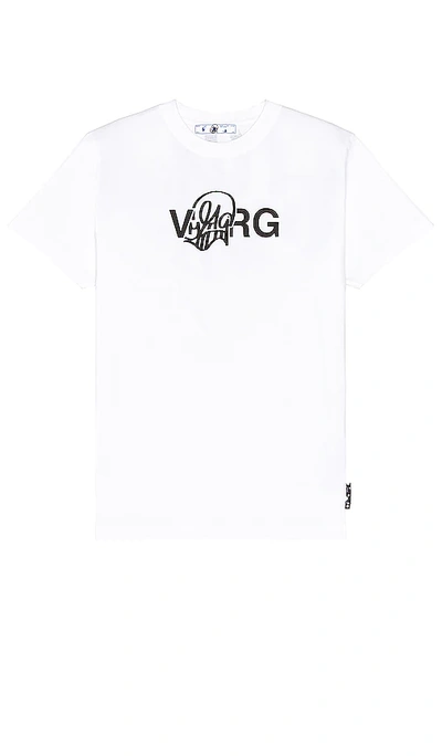 Shop Off-white T-shirt Katsu In White & Black