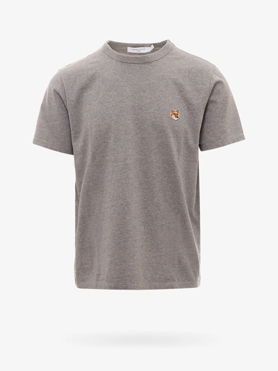 Shop Maison Kitsuné T-shirt In Grey