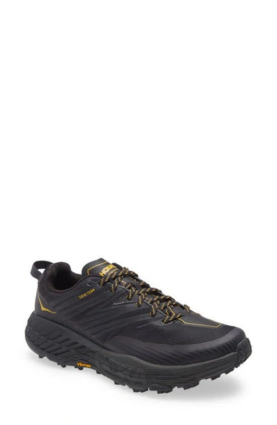Hoka One One Speedgoat 4 Gtx Waterproof Trail Running Shoe In Anthracite /  Dark Gull Grey | ModeSens