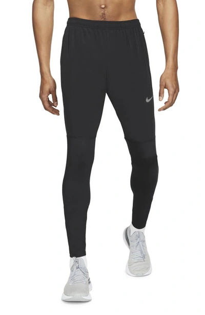 Nike Men's Dri-fit Uv Challenger Woven Hybrid Running Pants In  Black/reflective Silver | ModeSens