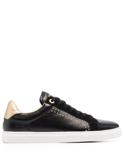 Shop Zadig & Voltaire Stud-embellished Low-top Sneakers In Schwarz